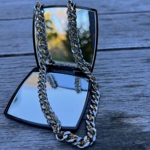 8mm Two-Tone Chain Necklace